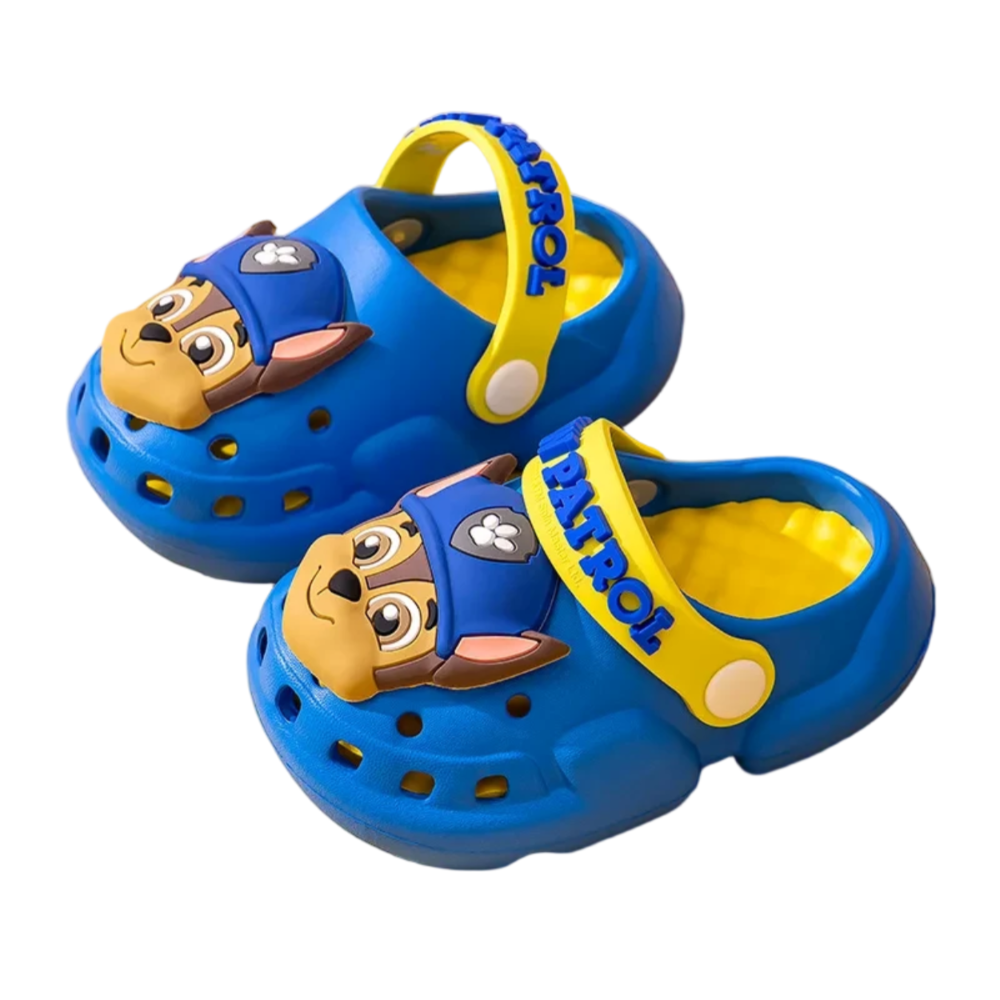 Cartoon Kawaii PAW Patrol Chase Clogs