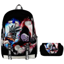 2Pcs/Set Anime Kawaii Dragon Ball Son Goku and Jiren Backpack And Pencil Case 2Pcs/Set Anime Kawaii Dragon Ball Son Goku and Jiren Backpack And Pencil Case