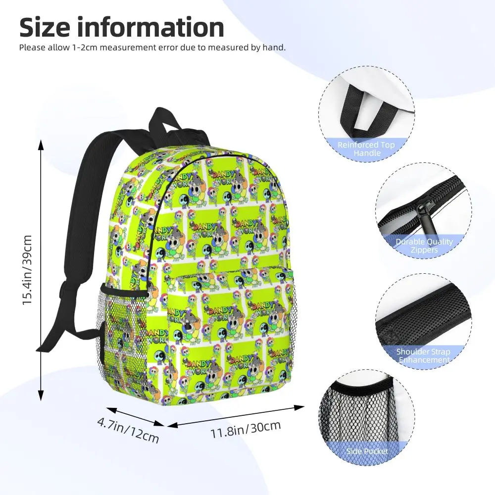 Dandy's World Dandy And Astro Pattern Kawaii Backpack