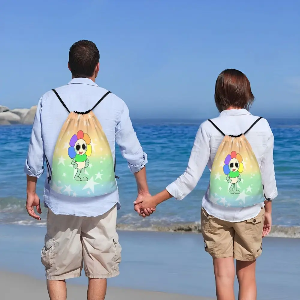 Cartoon Dandy's World Dandy Kawaii Drawstring Backpack