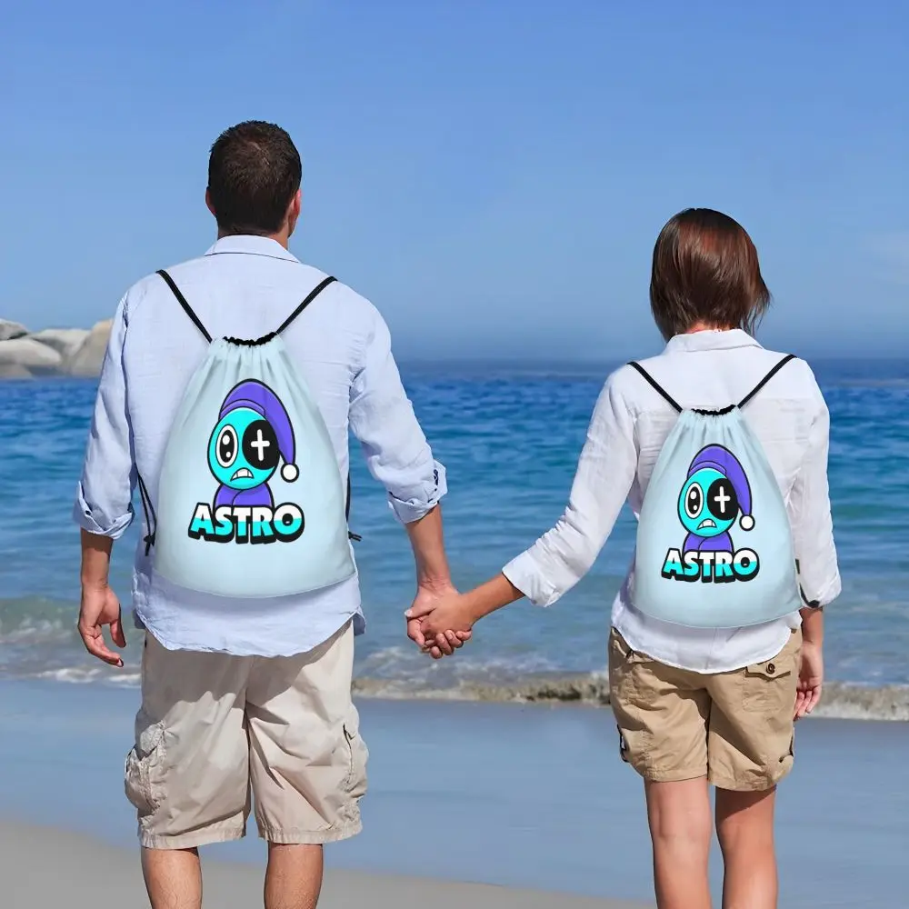 Cartoon Kawaii Dandy's World Astro Drawstring Backpack