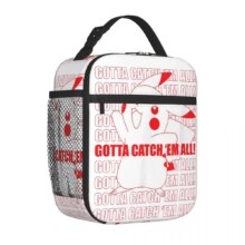 Anime Kawaii Pokemon Pikachu Printed Lunch Bag Anime Kawaii Pokemon Pikachu Printed Lunch Bag