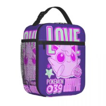 Pokemon Jigglypuff Kawaii Waterproof Lunch Bag Pokemon Jigglypuff Kawaii Waterproof Lunch Bag