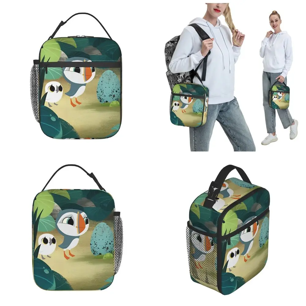 Cartoon Puffin Rock Oona And Baba Kawaii Lunch Bag