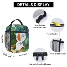 Puffin Rock And New Friends Insulated Lunch Bag High Capacity Lunch Container Thermal Bag Tote Lunch Box Food Handbags Puffin Rock And New Friends Insulated Lunch Bag High Capacity Lunch Container Thermal Bag Tote Lunch Box Food Handbags