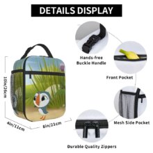 Puffin Rock And New Friends Insulated Lunch Bag High Capacity Lunch Container Thermal Bag Tote Lunch Box Food Handbags Puffin Rock And New Friends Insulated Lunch Bag High Capacity Lunch Container Thermal Bag Tote Lunch Box Food Handbags