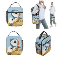 Puffin Rock And New Friends Insulated Lunch Bag High Capacity Lunch Container Thermal Bag Tote Lunch Box Food Handbags Puffin Rock And New Friends Insulated Lunch Bag High Capacity Lunch Container Thermal Bag Tote Lunch Box Food Handbags