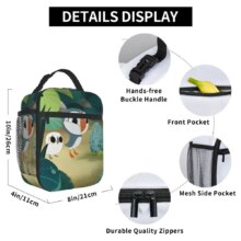 Puffin Rock And New Friends Insulated Lunch Bag High Capacity Lunch Container Thermal Bag Tote Lunch Box Food Handbags Puffin Rock And New Friends Insulated Lunch Bag High Capacity Lunch Container Thermal Bag Tote Lunch Box Food Handbags
