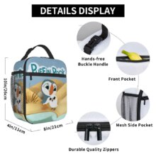 Puffin Rock And New Friends Insulated Lunch Bag High Capacity Lunch Container Thermal Bag Tote Lunch Box Food Handbags Puffin Rock And New Friends Insulated Lunch Bag High Capacity Lunch Container Thermal Bag Tote Lunch Box Food Handbags