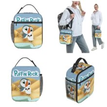 Puffin Rock And New Friends Insulated Lunch Bag High Capacity Lunch Container Thermal Bag Tote Lunch Box Food Handbags Puffin Rock And New Friends Insulated Lunch Bag High Capacity Lunch Container Thermal Bag Tote Lunch Box Food Handbags