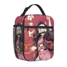 Demon Slayer Nezuko Kamado Insulated Lunch Bag High Capacity Lunch Container Cooler Bag Tote Lunch Box Outdoor Bento Pouch Demon Slayer Nezuko Kamado Insulated Lunch Bag High Capacity Lunch Container Cooler Bag Tote Lunch Box Outdoor Bento Pouch