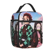 Demon Slayer Nezuko Kamado Insulated Lunch Bag High Capacity Lunch Container Cooler Bag Tote Lunch Box Outdoor Bento Pouch Demon Slayer Nezuko Kamado Insulated Lunch Bag High Capacity Lunch Container Cooler Bag Tote Lunch Box Outdoor Bento Pouch