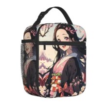 Demon Slayer Nezuko Kamado Insulated Lunch Bag High Capacity Lunch Container Cooler Bag Tote Lunch Box Outdoor Bento Pouch Demon Slayer Nezuko Kamado Insulated Lunch Bag High Capacity Lunch Container Cooler Bag Tote Lunch Box Outdoor Bento Pouch