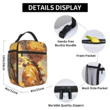 Demon Slayer Nezuko Kamado Insulated Lunch Bag High Capacity Lunch Container Cooler Bag Tote Lunch Box Outdoor Bento Pouch Demon Slayer Nezuko Kamado Insulated Lunch Bag High Capacity Lunch Container Cooler Bag Tote Lunch Box Outdoor Bento Pouch