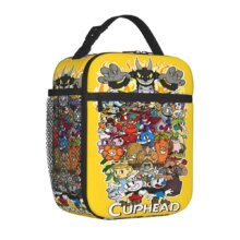 Kawaii Cuphead Lunch Bag Kawaii Cuphead Lunch Bag