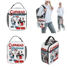 Kawaii Cuphead Lunch Bag Kawaii Cuphead Lunch Bag