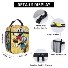 Kawaii Cuphead Lunch Bag Kawaii Cuphead Lunch Bag
