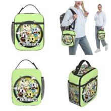 Kawaii Cuphead Lunch Bag Kawaii Cuphead Lunch Bag