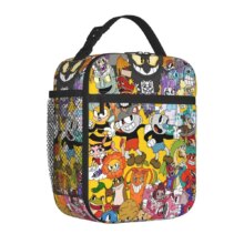 Kawaii Cuphead Lunch Bag Kawaii Cuphead Lunch Bag