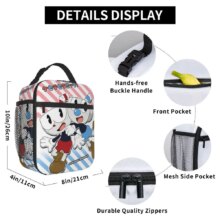 Kawaii Cuphead Lunch Bag Kawaii Cuphead Lunch Bag