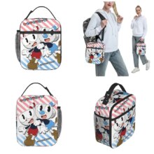 Kawaii Cuphead Lunch Bag Kawaii Cuphead Lunch Bag