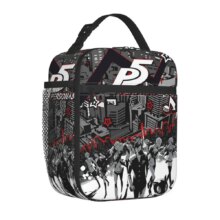 Aigis P3R Insulated Lunch Bag High Capacity Personas 3 Anime Reusable Cooler Bag Tote Lunch Box Beach Travel Men Women Aigis P3R Insulated Lunch Bag High Capacity Personas 3 Anime Reusable Cooler Bag Tote Lunch Box Beach Travel Men Women