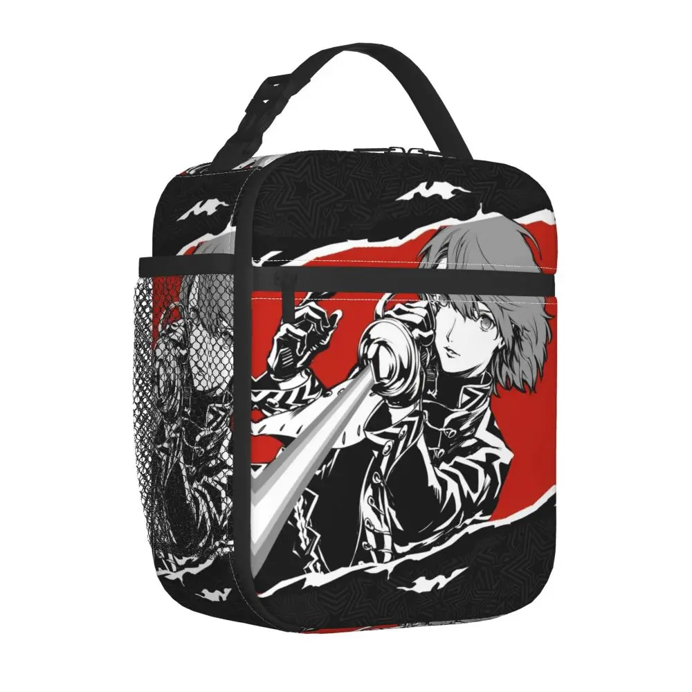 Persona 5 Goro Akechi Kawaii Insulated Lunch Bag