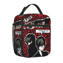 Aigis P3R Insulated Lunch Bag High Capacity Personas 3 Anime Reusable Cooler Bag Tote Lunch Box Beach Travel Men Women Aigis P3R Insulated Lunch Bag High Capacity Personas 3 Anime Reusable Cooler Bag Tote Lunch Box Beach Travel Men Women
