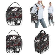 Aigis P3R Insulated Lunch Bag High Capacity Personas 3 Anime Reusable Cooler Bag Tote Lunch Box Beach Travel Men Women Aigis P3R Insulated Lunch Bag High Capacity Personas 3 Anime Reusable Cooler Bag Tote Lunch Box Beach Travel Men Women