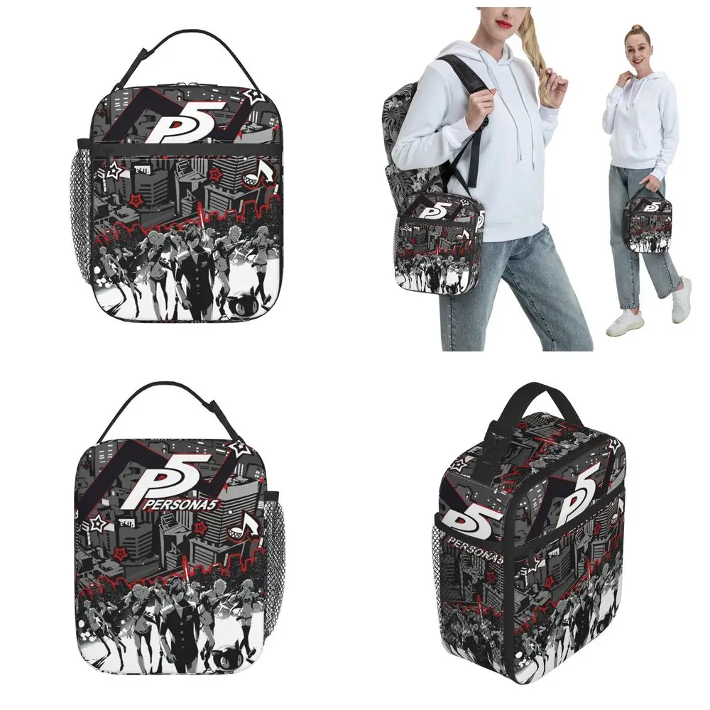Kawaii Persona 5 Insulated Lunch Bag