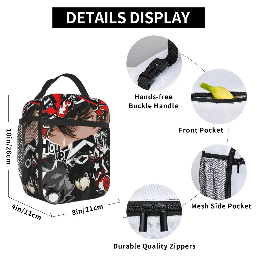 Persona 5 Ren Amamiya Kawaii Insulated Lunch Bag 