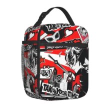 Aigis P3R Insulated Lunch Bag High Capacity Personas 3 Anime Reusable Cooler Bag Tote Lunch Box Beach Travel Men Women Aigis P3R Insulated Lunch Bag High Capacity Personas 3 Anime Reusable Cooler Bag Tote Lunch Box Beach Travel Men Women
