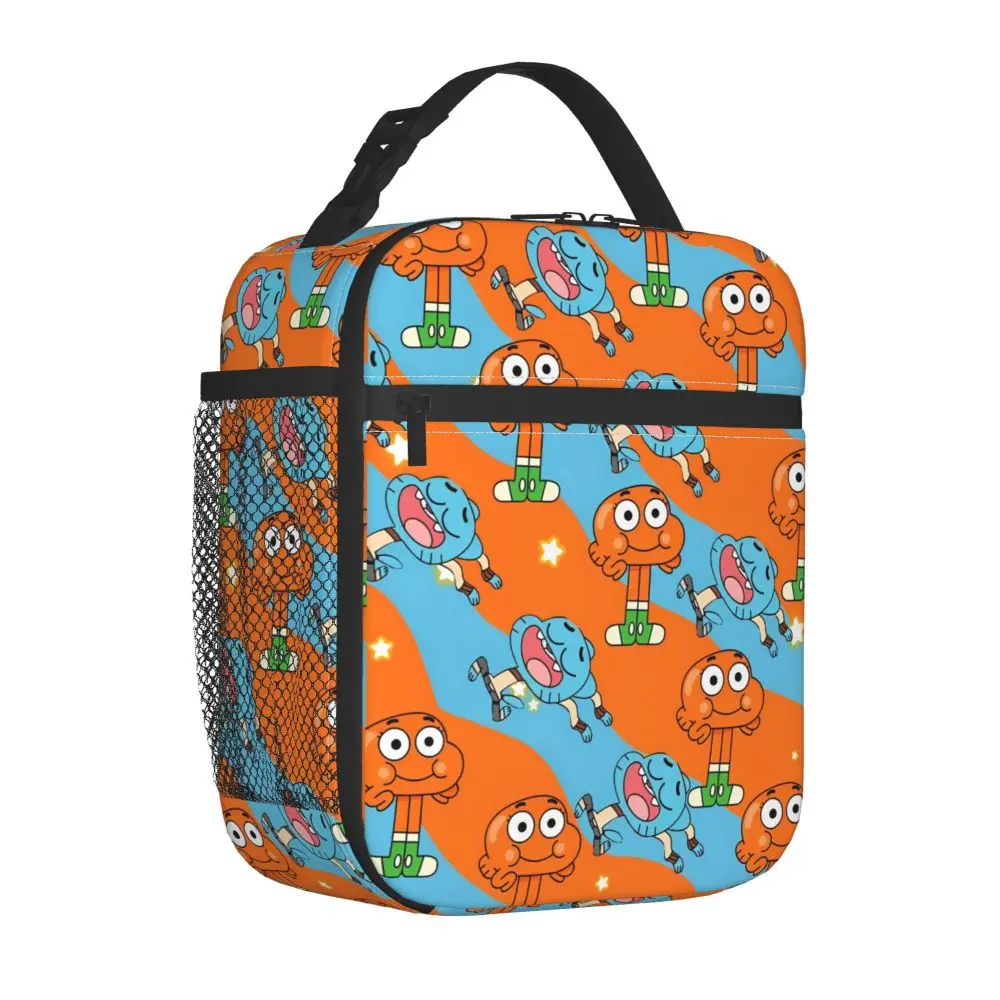 Kawaii The Amazing World Of Gumball Printed Lunch Bag