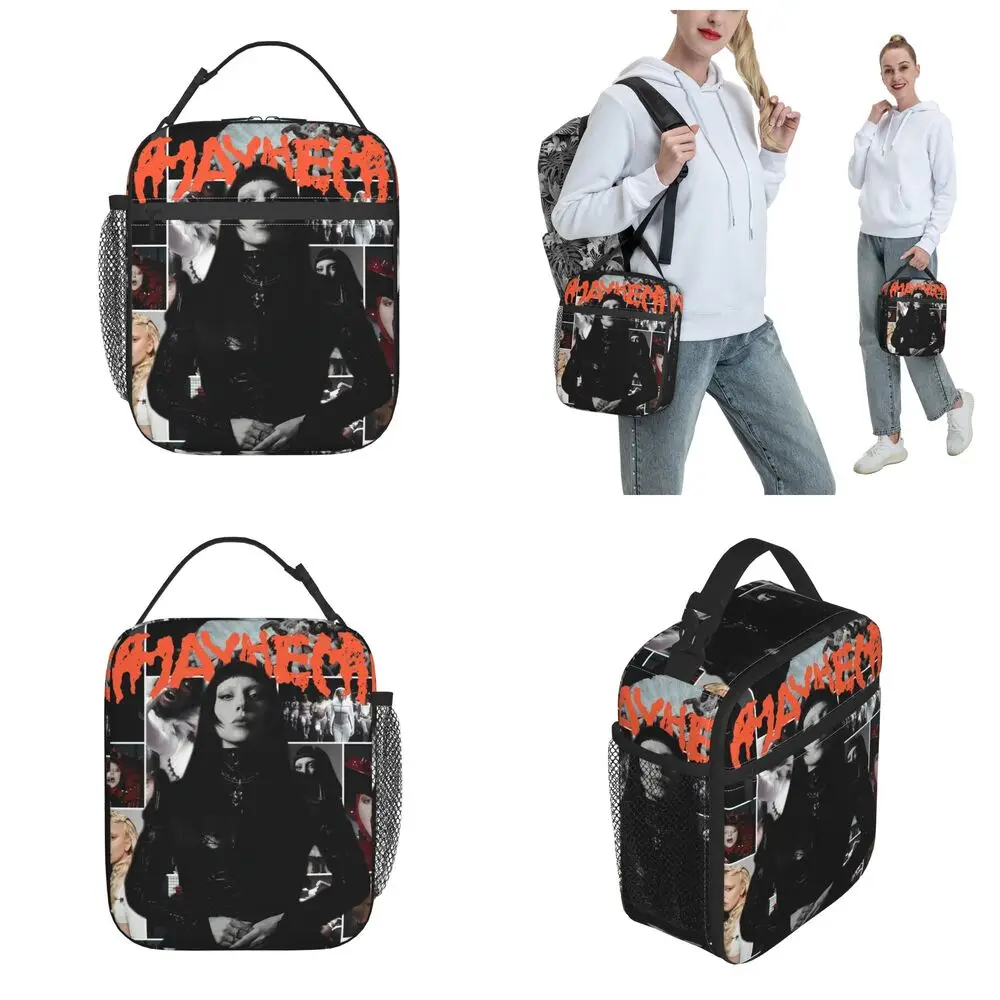 Mayhem Lady Gaga Printed Kawaii Polyester Lunch Bag