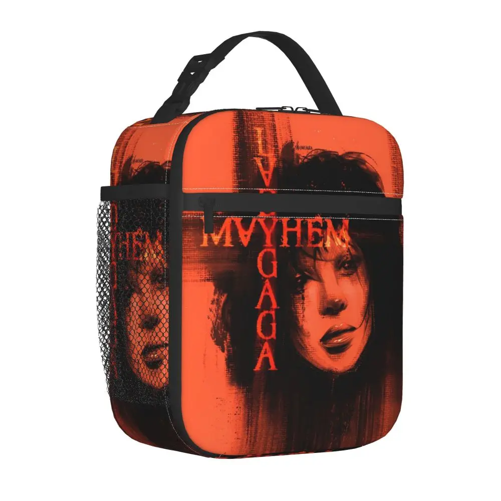 Kawaii Lady Gaga Mayhem Insulated Lunch Bag