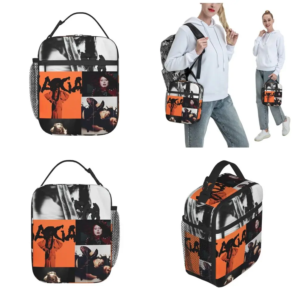 Lady Gaga Mayhem Printed Kawaii Insulated Lunch Bag