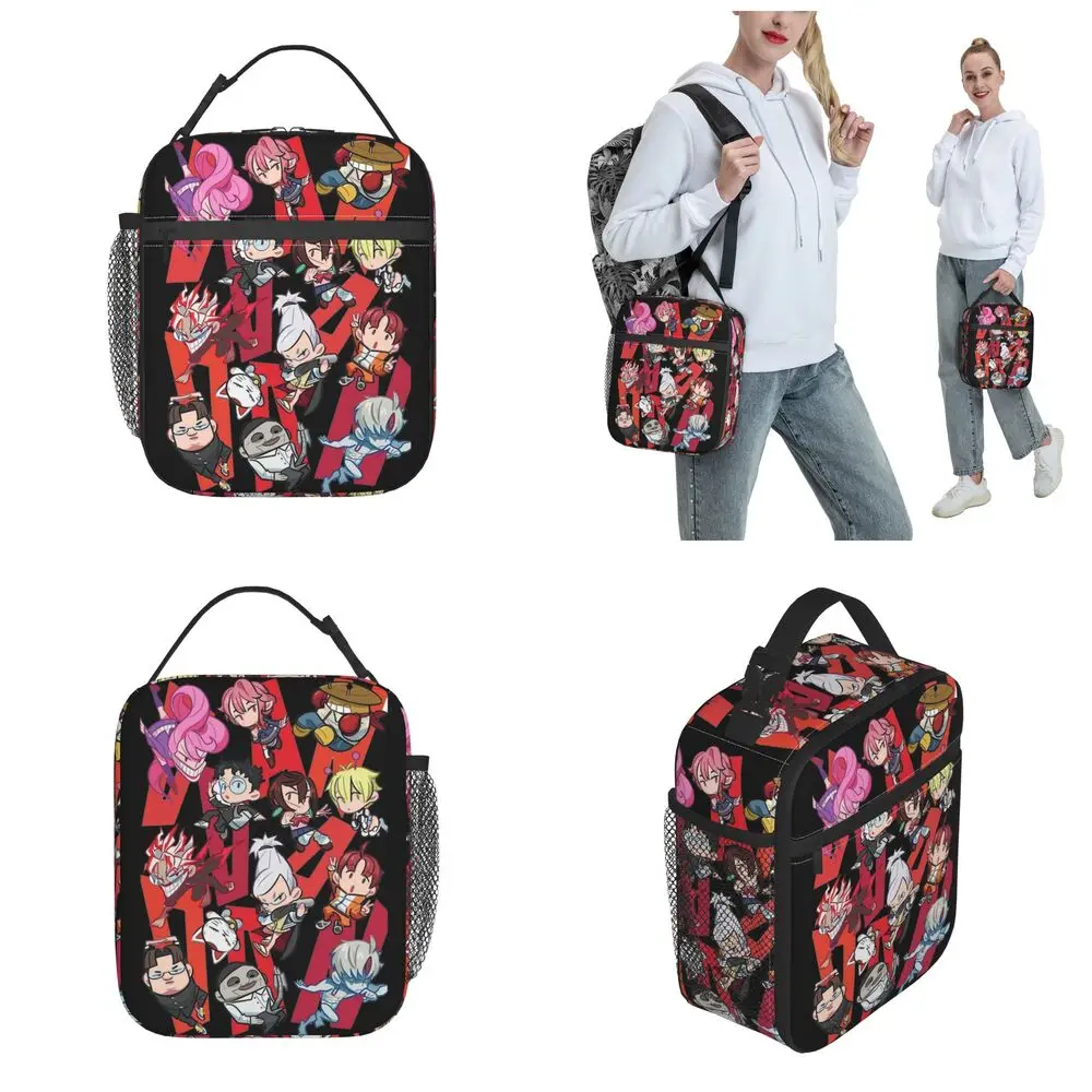 Anime Dandadan Character Kawaii Insulated Lunch Bag