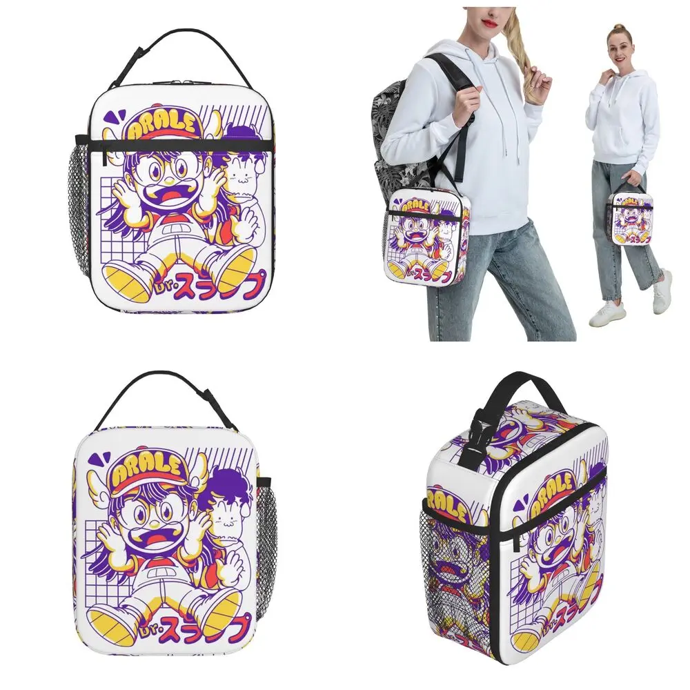 Dr Slump Arale Kawaii Printed Leakproof Lunch Bag