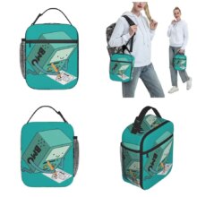 Adventure Times Finn Jake BMO Insulated Lunch Bag Large Cartoon Reusable Thermal Bag Tote Lunch Box School Outdoor Bento Pouch Adventure Times Finn Jake BMO Insulated Lunch Bag Large Cartoon Reusable Thermal Bag Tote Lunch Box School Outdoor Bento Pouch