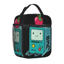 Adventure Times Finn Jake BMO Insulated Lunch Bag Large Cartoon Reusable Thermal Bag Tote Lunch Box School Outdoor Bento Pouch Adventure Times Finn Jake BMO Insulated Lunch Bag Large Cartoon Reusable Thermal Bag Tote Lunch Box School Outdoor Bento Pouch
