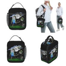 Adventure Times Finn Jake BMO Insulated Lunch Bag Large Cartoon Reusable Thermal Bag Tote Lunch Box School Outdoor Bento Pouch Adventure Times Finn Jake BMO Insulated Lunch Bag Large Cartoon Reusable Thermal Bag Tote Lunch Box School Outdoor Bento Pouch
