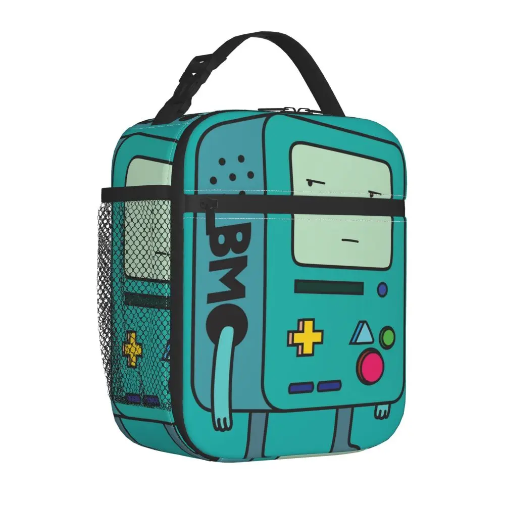Kawaii Adventure Time Anime BMO Polyester Lunch Bag
