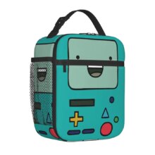 Adventure Times Finn Jake BMO Insulated Lunch Bag Large Cartoon Reusable Thermal Bag Tote Lunch Box School Outdoor Bento Pouch Adventure Times Finn Jake BMO Insulated Lunch Bag Large Cartoon Reusable Thermal Bag Tote Lunch Box School Outdoor Bento Pouch
