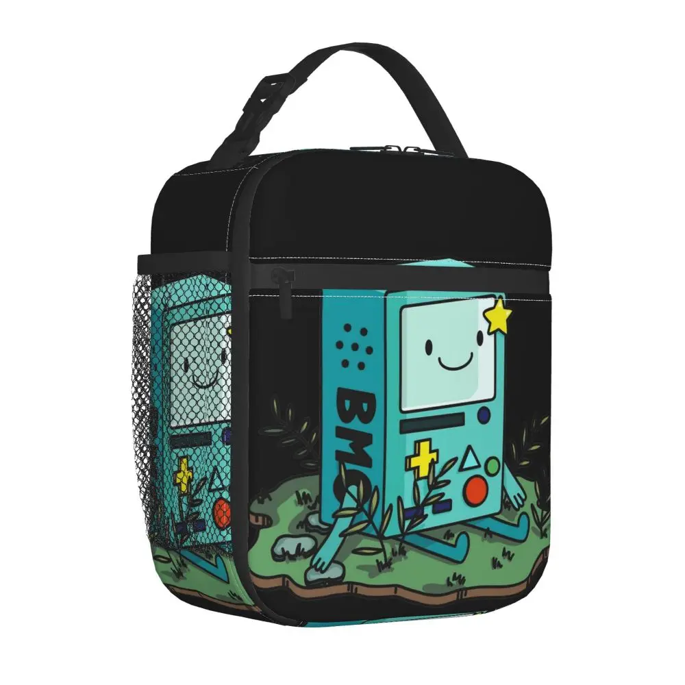 Kawaii Anime Adventure Time BMO Polyester Lunch Bag