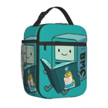Adventure Times Finn Jake BMO Insulated Lunch Bag Large Cartoon Reusable Thermal Bag Tote Lunch Box School Outdoor Bento Pouch Adventure Times Finn Jake BMO Insulated Lunch Bag Large Cartoon Reusable Thermal Bag Tote Lunch Box School Outdoor Bento Pouch