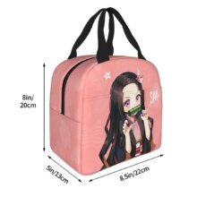 Kawaii Anime Demon Slayer Lunch Bag Kawaii Anime Demon Slayer Lunch Bag