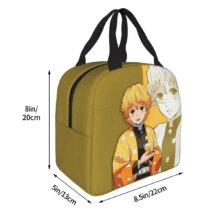 Kawaii Anime Demon Slayer Lunch Bag Kawaii Anime Demon Slayer Lunch Bag