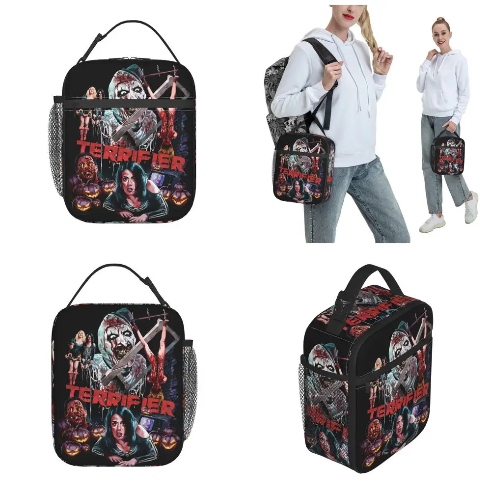 Horror Terrifier Character Insulated Lunch Bag