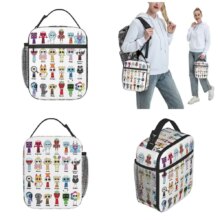 Sprunki Horror Spranky Insulated Lunch Bags Portable Lunch Container Thermal Bag Tote Lunch Box Work Picnic Food Handbags Sprunki Horror Spranky Insulated Lunch Bags Portable Lunch Container Thermal Bag Tote Lunch Box Work Picnic Food Handbags