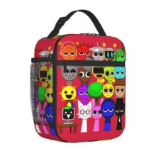 Sprunki Horror Spranky Insulated Lunch Bags Portable Lunch Container Thermal Bag Tote Lunch Box Work Picnic Food Handbags Sprunki Horror Spranky Insulated Lunch Bags Portable Lunch Container Thermal Bag Tote Lunch Box Work Picnic Food Handbags